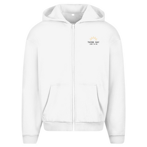 Oversize Zipper Hoodie third day luke 24:46