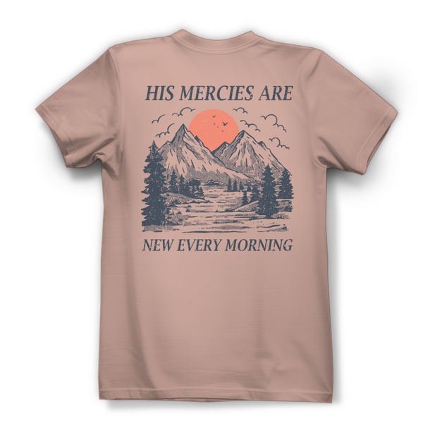 Damen Bio T-Shirt his marcies are new every morning