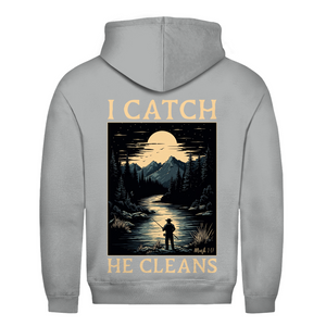 Herren Hoodie i catch he cleans mark 1:17