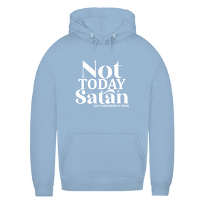 Damen Hoodie not today satan