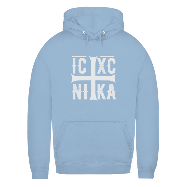 Damen Hoodie ICXC NIKA orthodox griechisch