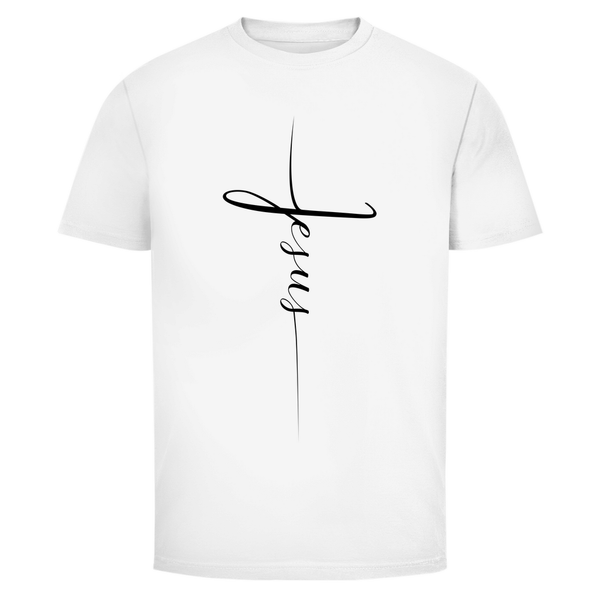 Herren T-Shirt jesus kreuz