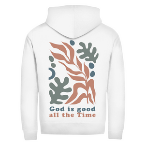 Zipper Hoodie god is good all the time