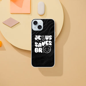jesus saves bro iPhone-Hülle
