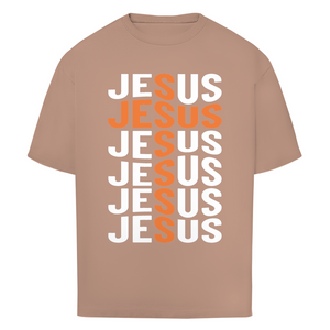 Oversize T-Shirt jesus kreuz