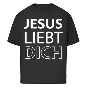 Oversize T-Shirt jesus liebt dich
