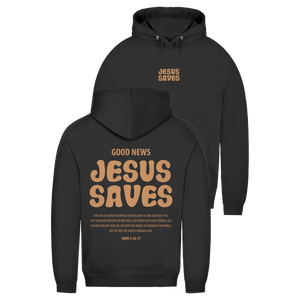 Damen Hoodie jesus saves john 3:16-17