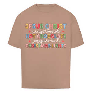 Oversize T-Shirt jesus christ gingerbread