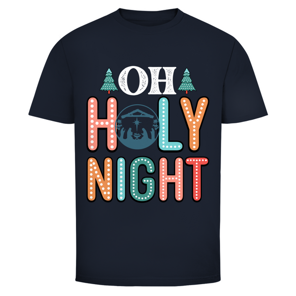 Herren T-Shirt oh holy night