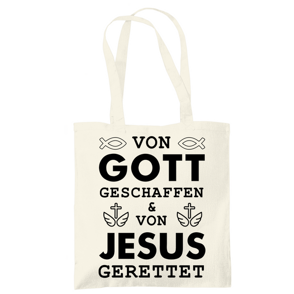 Tragetasche von gott geschaffen