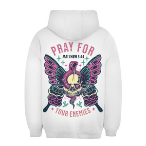 Unisex Oversize Hoodie pray for your enemies matthew 5:44