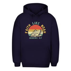 Unisex Oversize Hoodie faith like noah nebrews 11:7