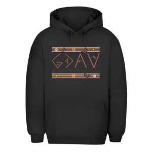 Unisex Oversize Hoodie god is greater than the highs and lows