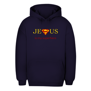 Unisex Oversize Hoodie jesus is my superhero