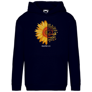 Kinder Hoodie der mich stark macht philipper 4.13