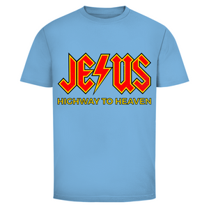 Herren T-Shirt jesus highway to heaven