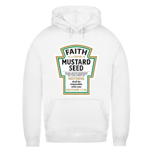 Damen Hoodie nothing shall be impossible matthew 17:20