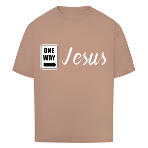 Oversize T-Shirt one way jesus