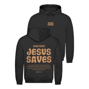 Herren Hoodie jesus saves john 3:16-17