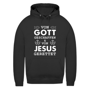 Damen Hoodie von gott geschaffen