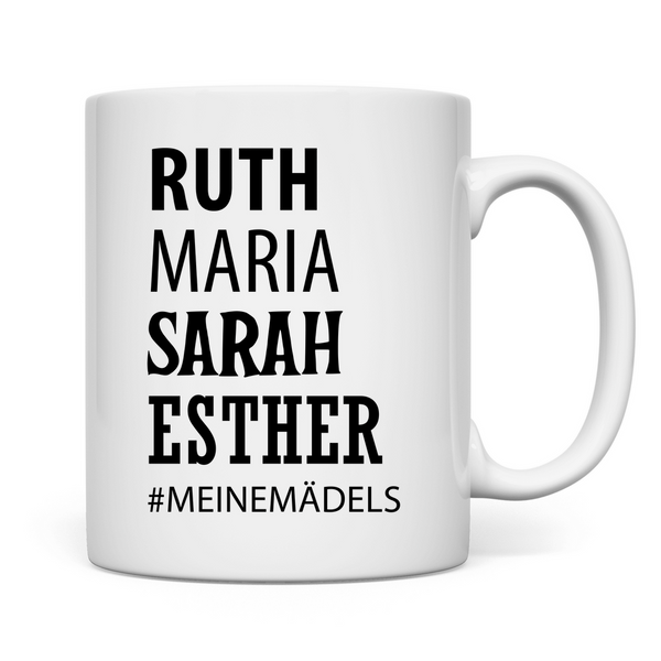 Tasse ruth maria sarah esther