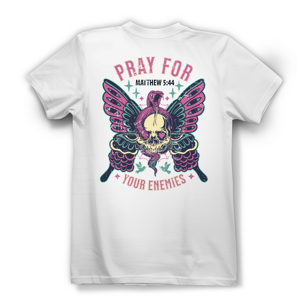 Damen Bio T-Shirt pray for your enemies matthew 5:44