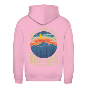Damen Hoodie faith can move mountains matthew 17:20