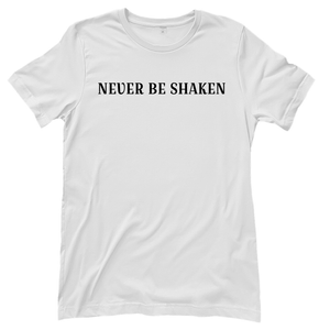Damen T-Shirt never be shaken