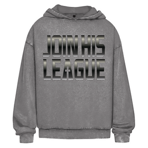 Oversize Washed Hoodie join his league romans 3:25-26