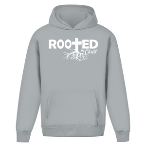 Oversize Hoodie Ohne Kordel rooted in christ