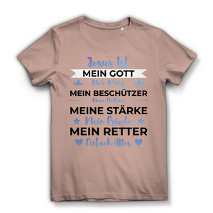 Damen  Bio T-Shirt jesus ist mein gott