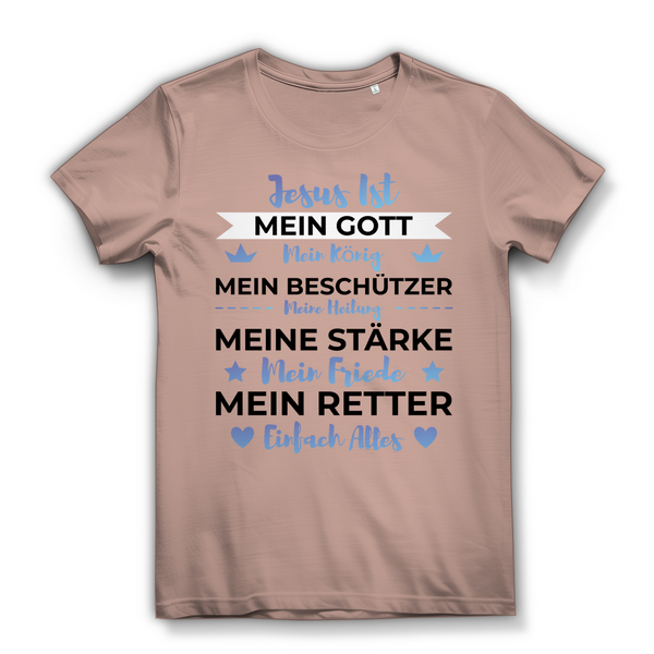 Damen  Bio T-Shirt jesus ist mein gott