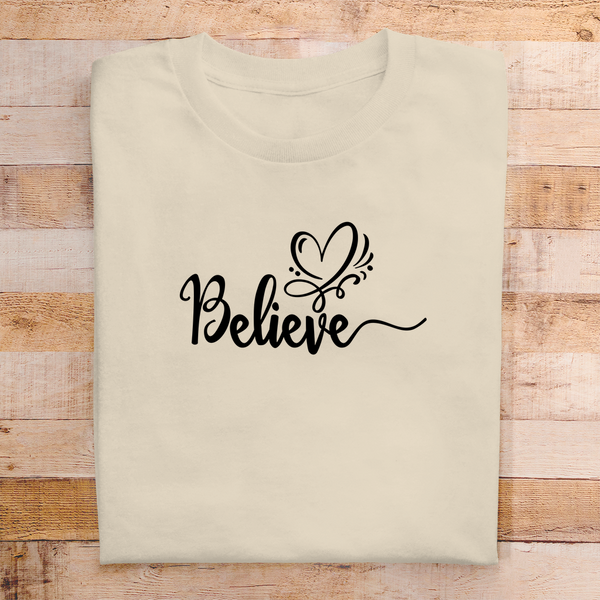 Herren T-Shirt believe