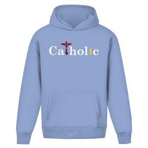 Oversize Hoodie Ohne Kordel catholic