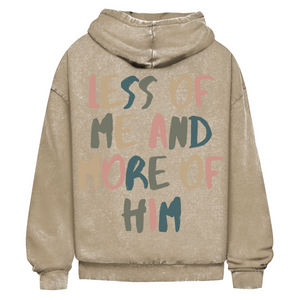 Oversize Washed Hoodie less of me and more of him