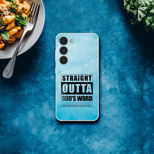 straigh outta god's word john 3:16 Samsung-Hülle