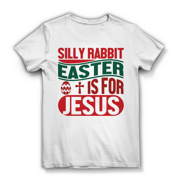 Damen Bio T-Shirt silly rabbit easter is for jesus