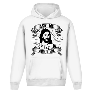 Oversize Hoodie Ohne Kordel ask me about him