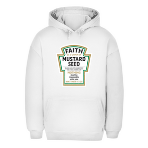 Unisex Oversize Hoodie nothing shall be impossible matthew 17:20