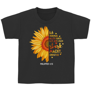 Kinder T-Shirt der mich stark macht philipper 4.13