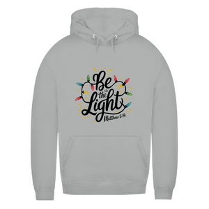 Damen Hoodie be the light matthew 5:14
