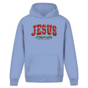 Oversize Hoodie Ohne Kordel jesus is the reason for the season