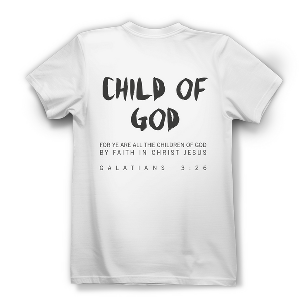 Damen Bio T-Shirt child of god galatians 3:26