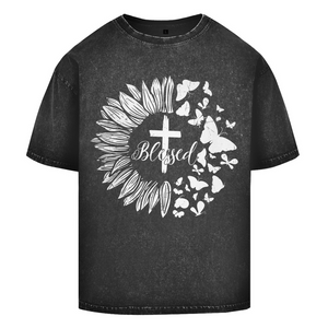 Oversize Washed T-Shirt blessed