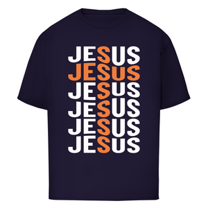 Oversize T-Shirt jesus kreuz