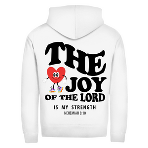 Zipper Hoodie the joy of the lord nehemiah 8:10