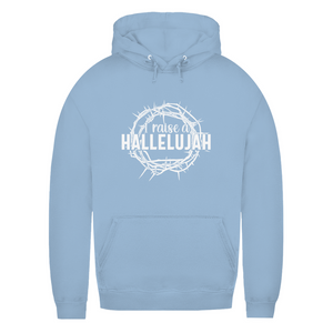 Damen Hoodie i raise a hallelujah dornenkrone