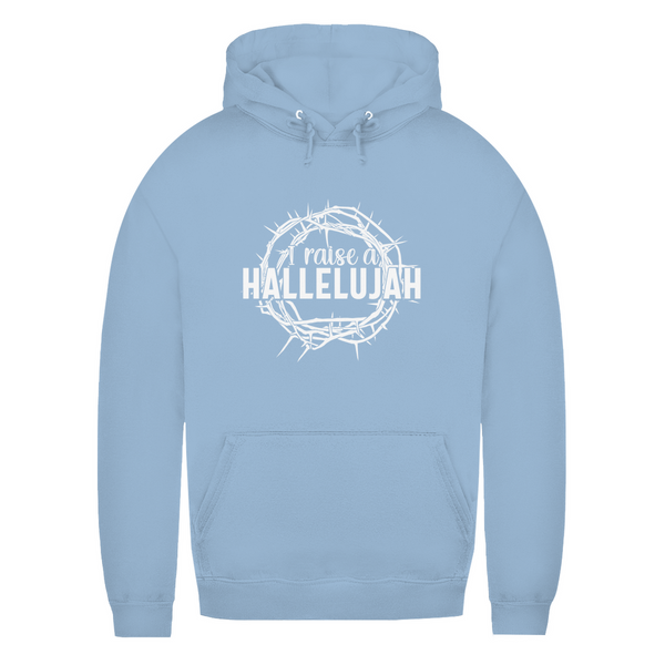 Damen Hoodie i raise a hallelujah dornenkrone