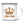 Emaille Tasse jesus is king krone