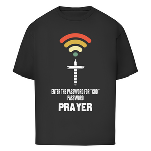 Oversize T-Shirt enter the password for god